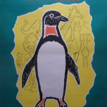 Rare Original 1960s Poster Advertising Chessington Zoo and Circus