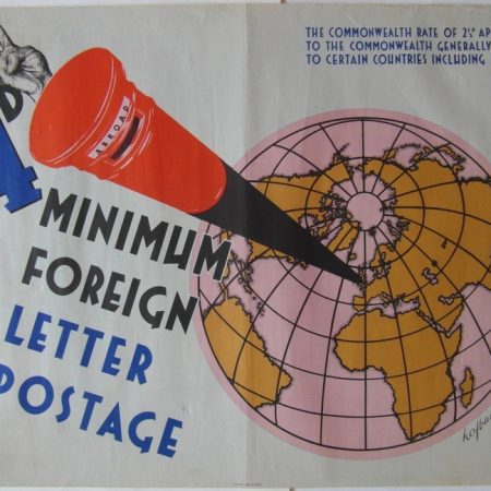Large Original 1950s GPO Poster