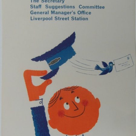 Original 1970s British Rail Poster by Harry Stevens