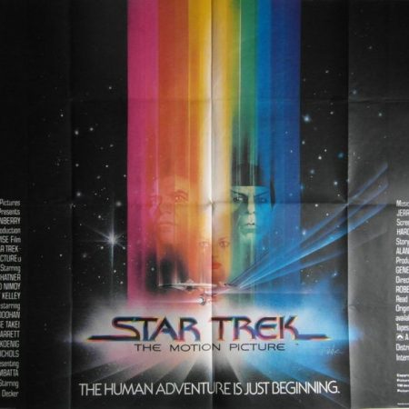 Original 1979 British Quad Poster for 'Star Trek the Motion Picture'